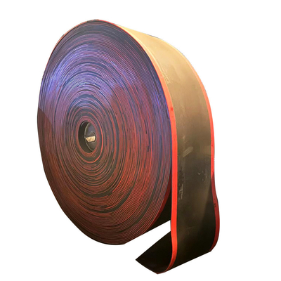 Ceinture de convoyeur TD75 de matériau en vrac de couleur noire et épaisseur 5 mm OEM