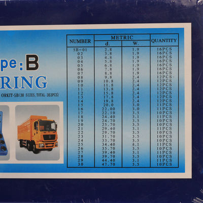 Résistant à haute température kit O-Ring pour excavateur/résister à la tension/type de matériau FKM