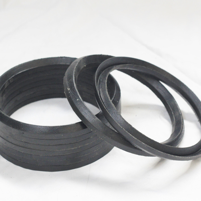 Couleurs personnalisées FPM Rubber V-Packing Combination Seal Ring pour cylindre haute pression