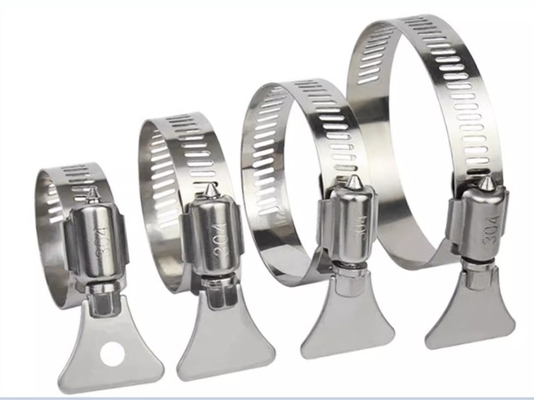 Tailles personnalisées Types American Heavy Duty 316 Maillons de tuyau en acier inoxydable