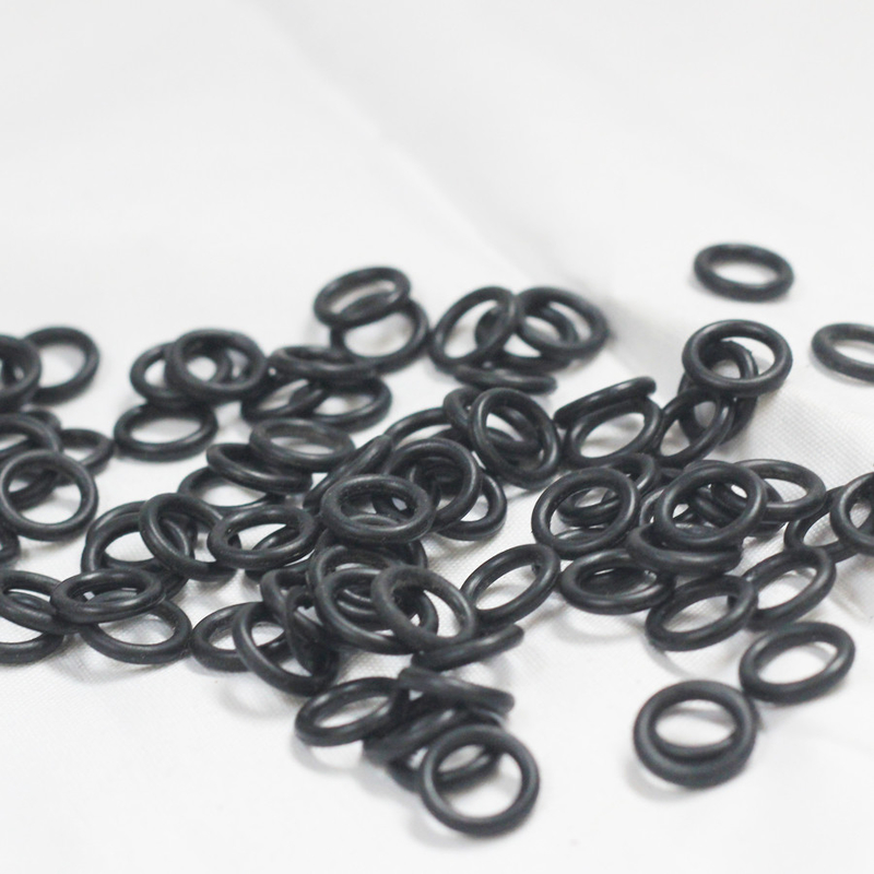 O-ring en caoutchouc NBR résistant aux températures élevées en matériau FKM de couleur personnalisée