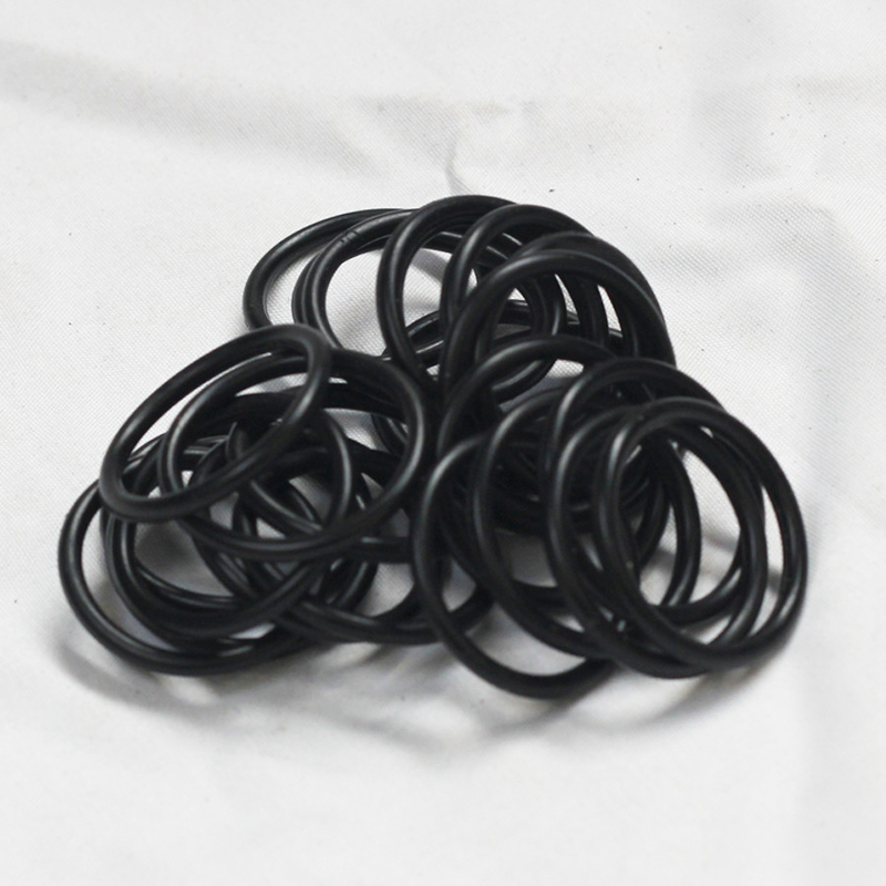 Standard Buna Nbr Fkm Silicium 70 Noir Petit anneau plat et résistant à la température