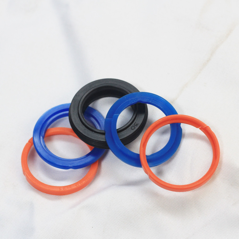 Matériau PU DAS anneau de joint pour joint hydraulique composite à piston en couleurs personnalisées
