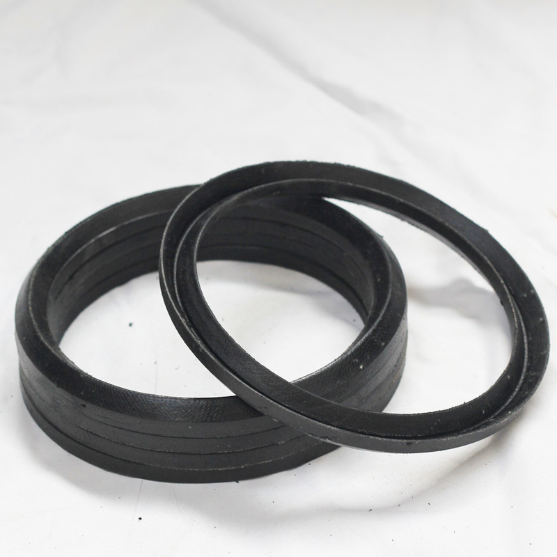 Couleurs personnalisées FPM Rubber V-Packing Combination Seal Ring pour cylindre haute pression