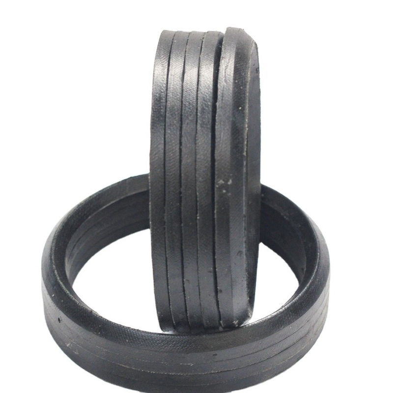Emballage en caoutchouc pour véhicules électriques NBR FKM V-Packing Combination Seal pour haute pression hydraulique OEM/ODM
